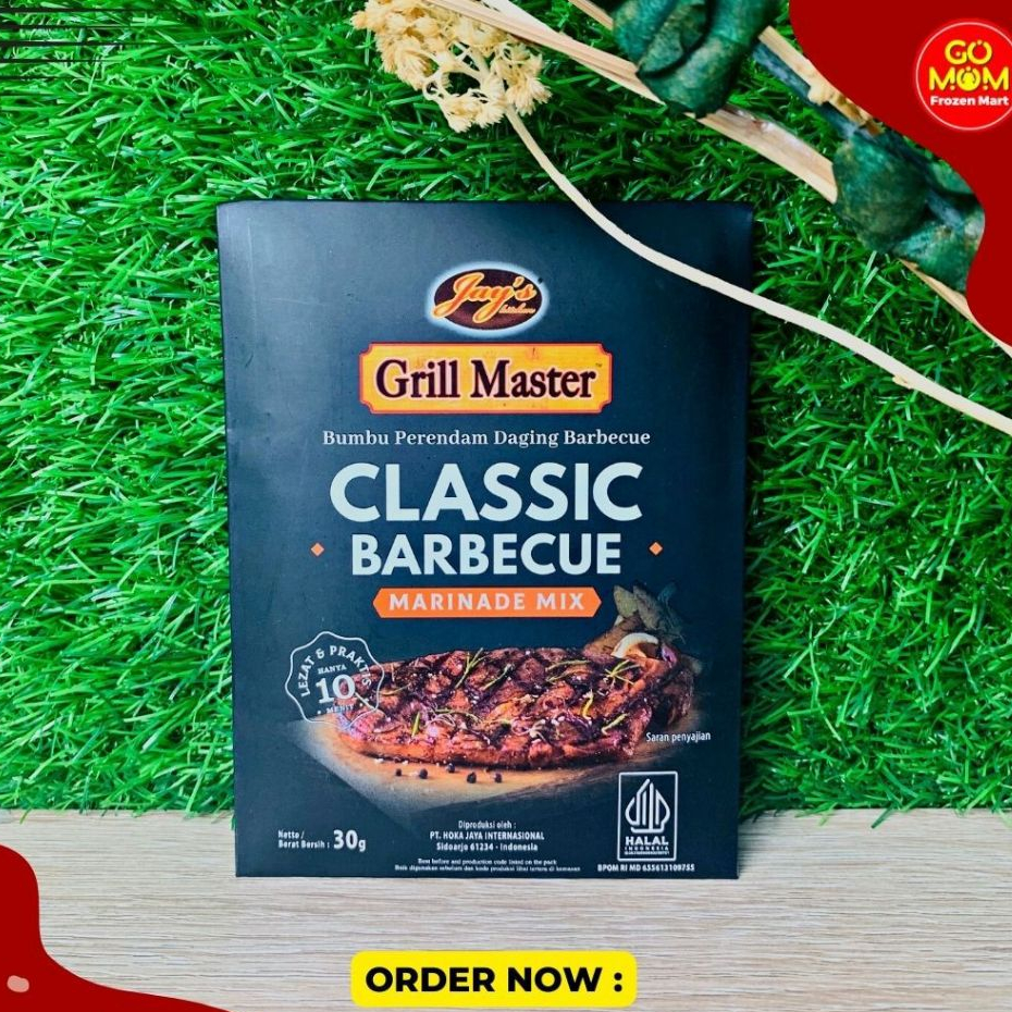 

JAY'S GRILL MASTER CLASSIC BARBECUE 30GR