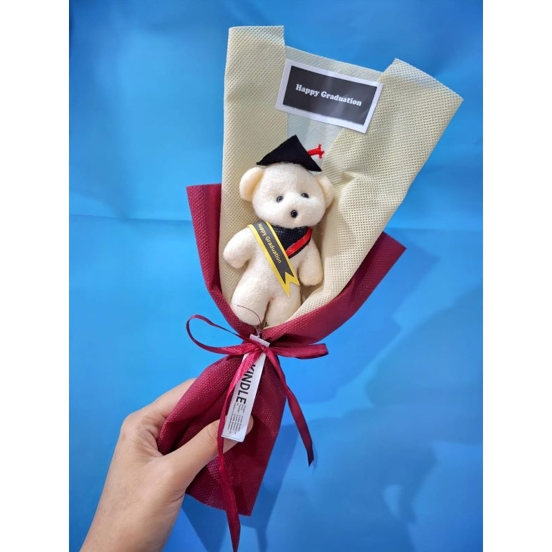 Buket Boneka Wisuda Kecil