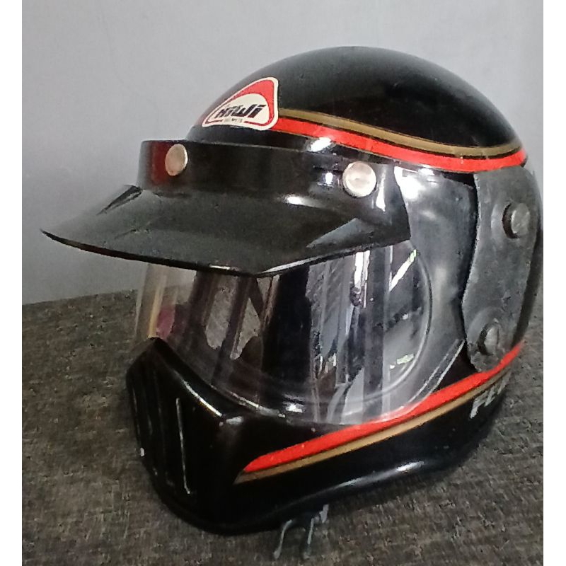 HELM VINTAGE Helm Cakil Kiwi Vespa Ori