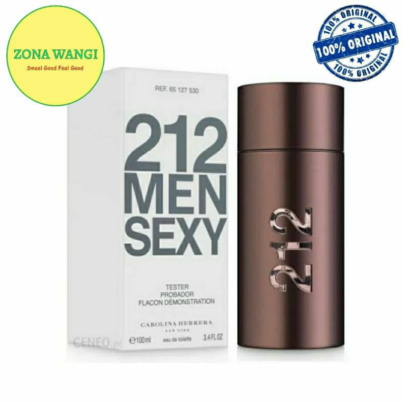 Parfum Original - Carolina Herrera 212 Sexy Man TESTER