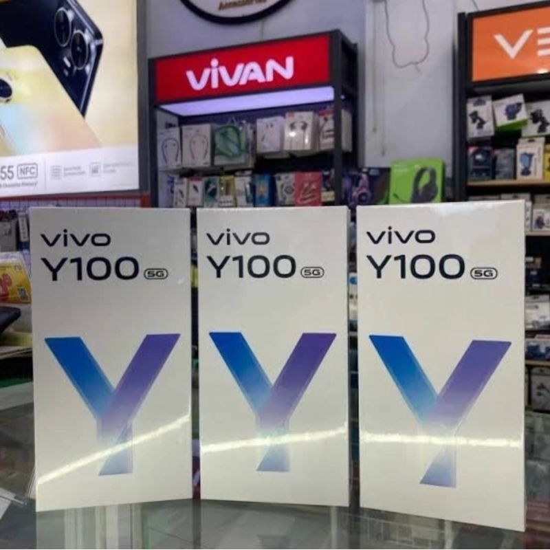 VIVO Y100 5G RAM 8 256GB ORIGINAL GARANSI RESMI VIVO