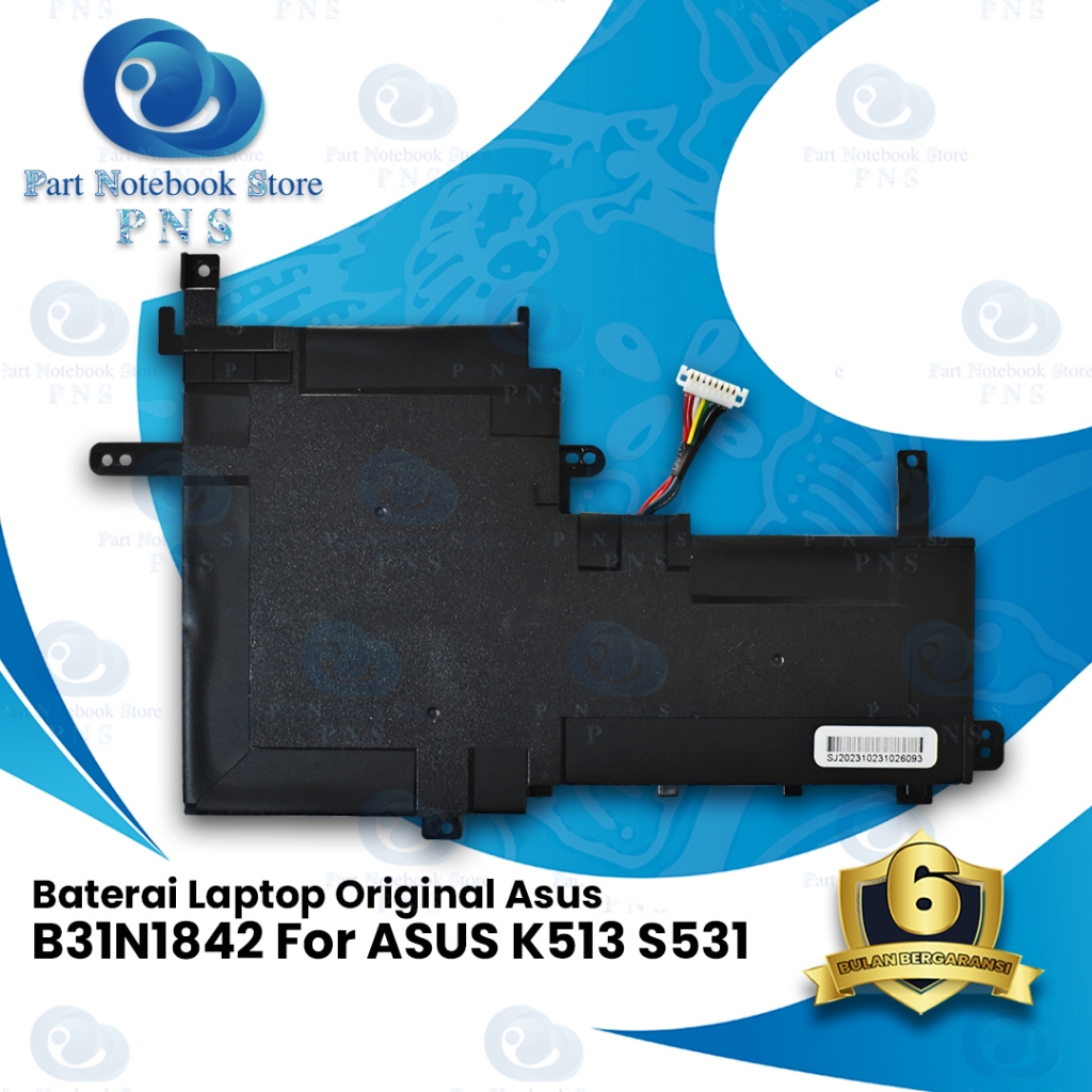 Baterai Laptop Original ASUS K513 S531 B31N1842 11.52V 42Wh