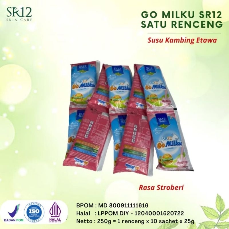 

Gomilku sachet SR12 susu kambing etawa