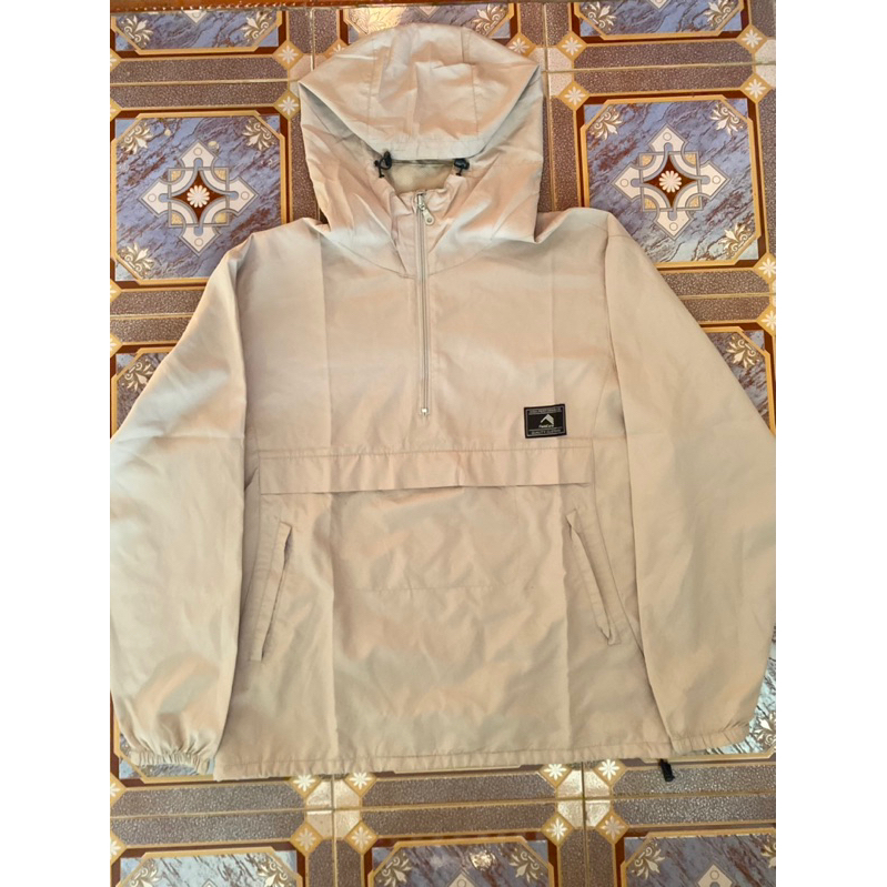 Fieldcore Gorpcore Cagoule Jacket Single Layer Hidden Pocket Liam Gallagher