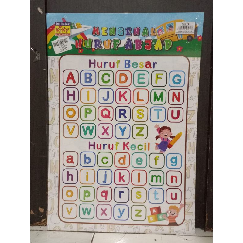 Poster Huruf Besar & Huruf Kecil