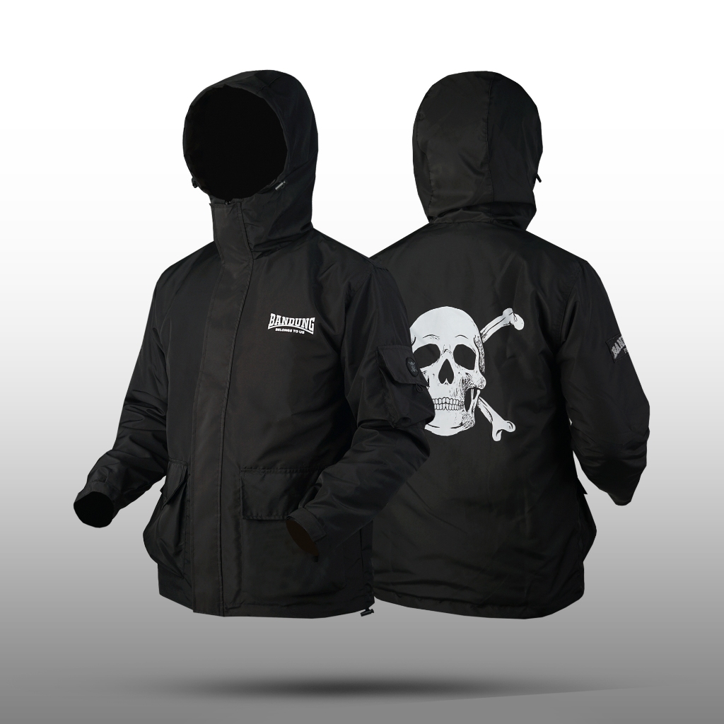 BBTU - JACKET - PARKA BLACK BRIGADE
