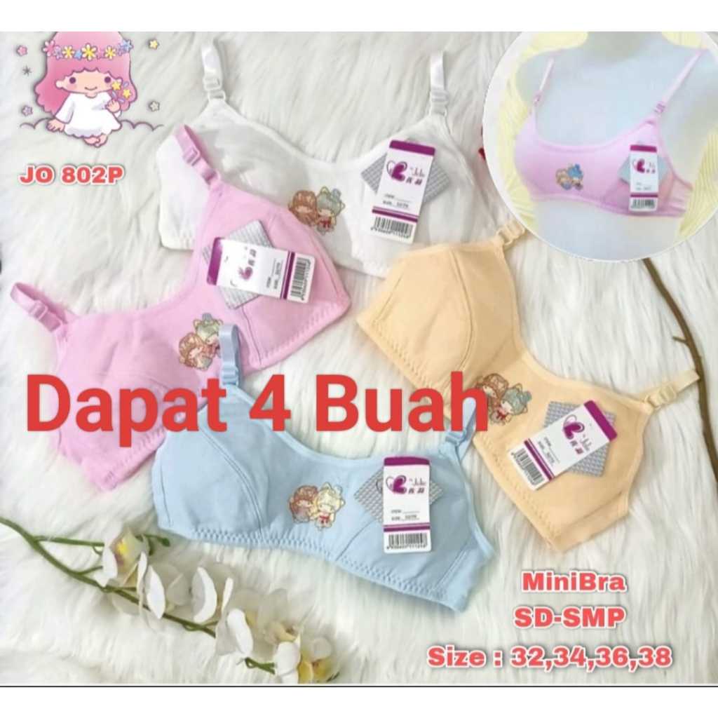OK Promo diskon 4 buah Bra anak anak, bra pelajar, bra anak SD SP25