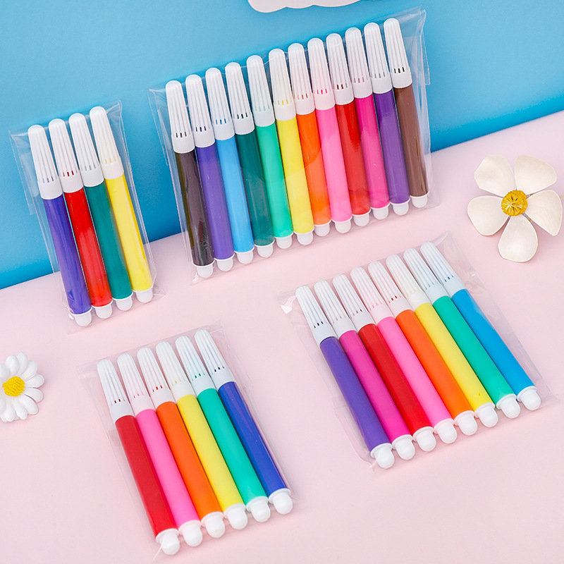 

8 Pcs Fun Floating Pen Pena Ajaib Mengambang Cat Air Mainan Pendidikan Anak Usia Dini Watercolor
