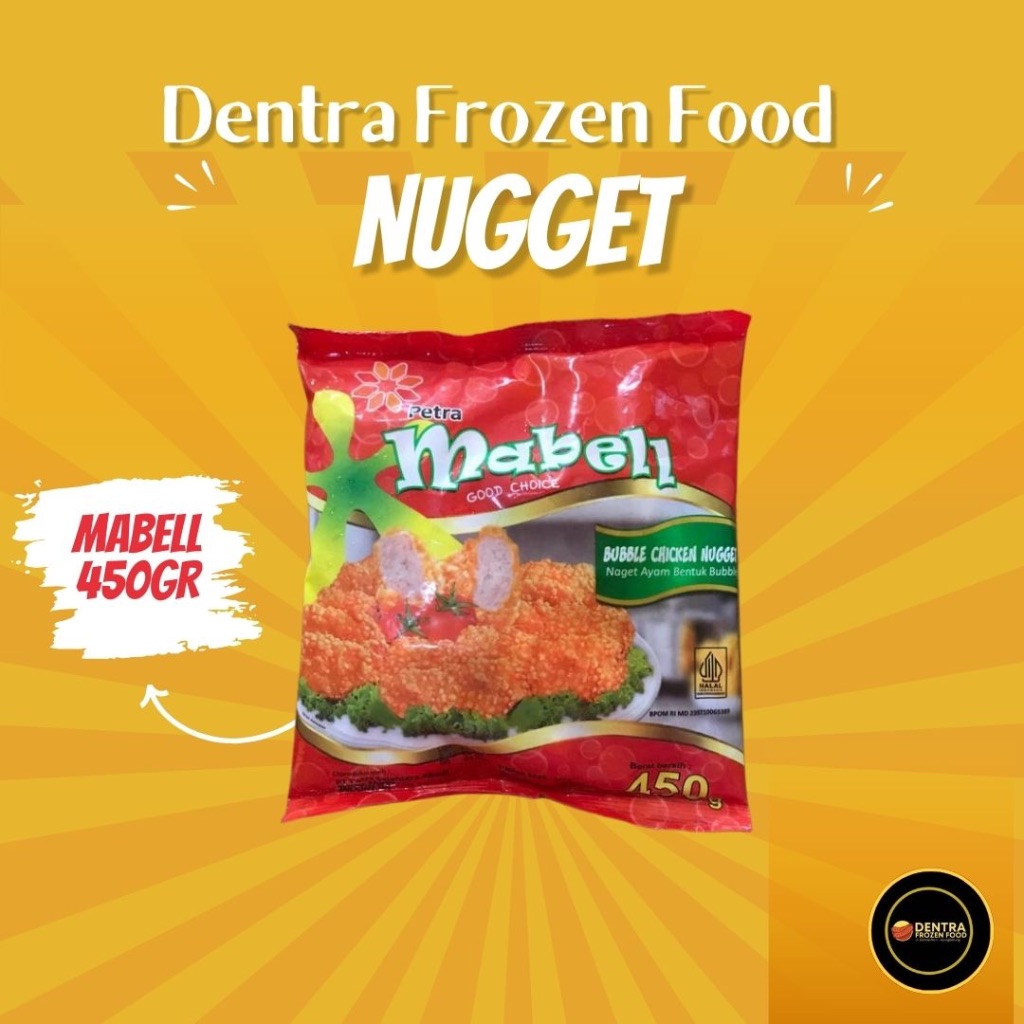 

MABEL NUGGET AYAM BUBBLE 450GR