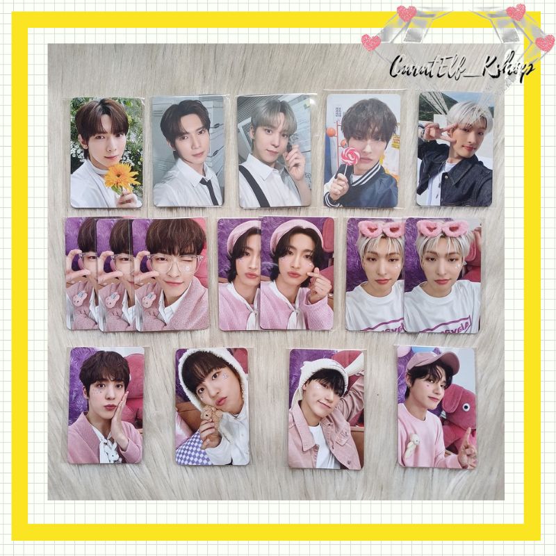 PHOTOCARD NACIFIC X ATEEZ R1 R3 R4 R7 R8