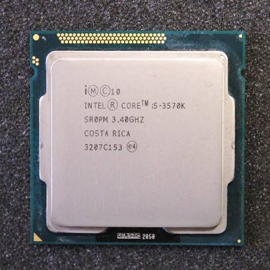 PROCESSOR INTEL CORE I5 3570K + FAN INTEL LGA 1155