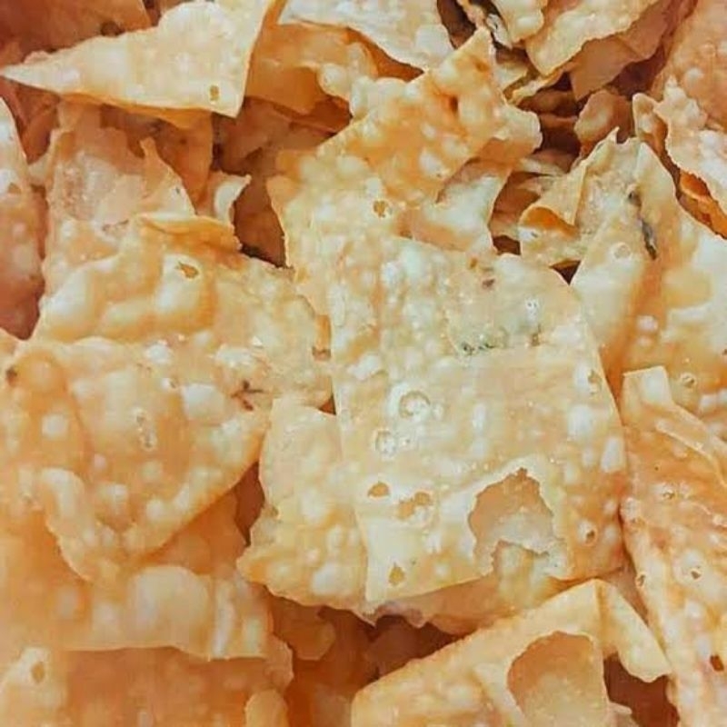 

1kg PANGSIT GORENG ORIGINAL RENYAH CEMILAN SNACK ZAHRA