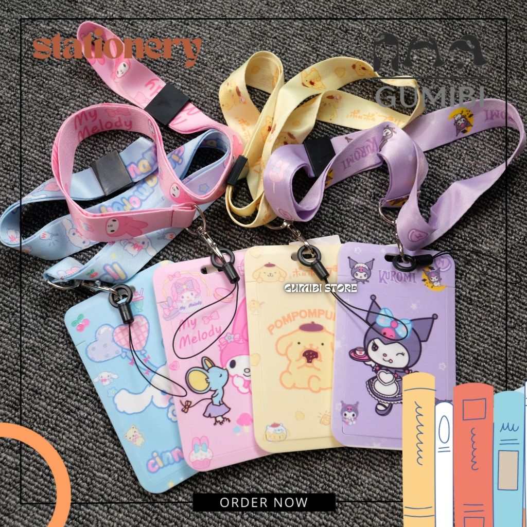 

LANYARD TALI PANJANG SANRIO ID CARD HOLDER NAME TAG ID TALI PANJANG SANRIO TERMURAH GUMIBI STORE