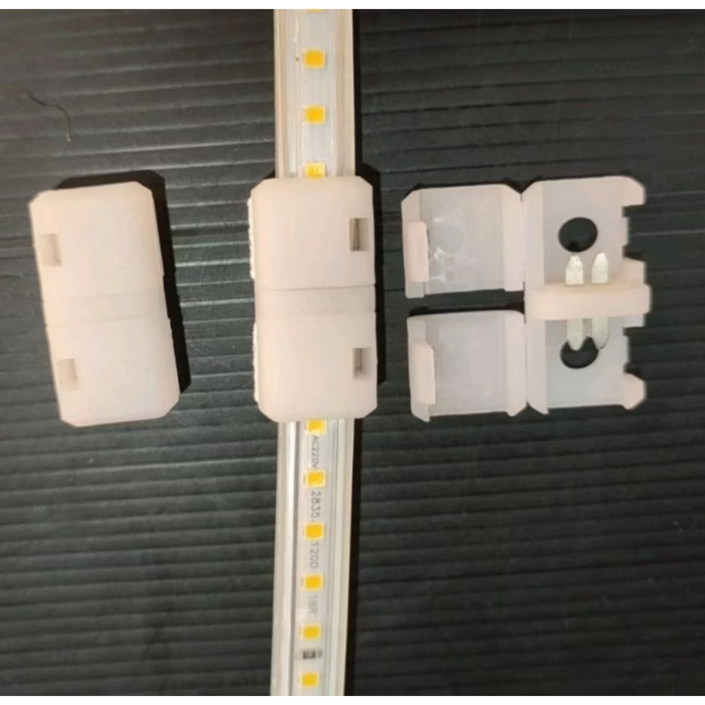 SAMBUNGAN LAMPU NEON FLEX LED/LED STRIP 5050/RGB STRIP 10M - SAMBUNG JEPIT STRP