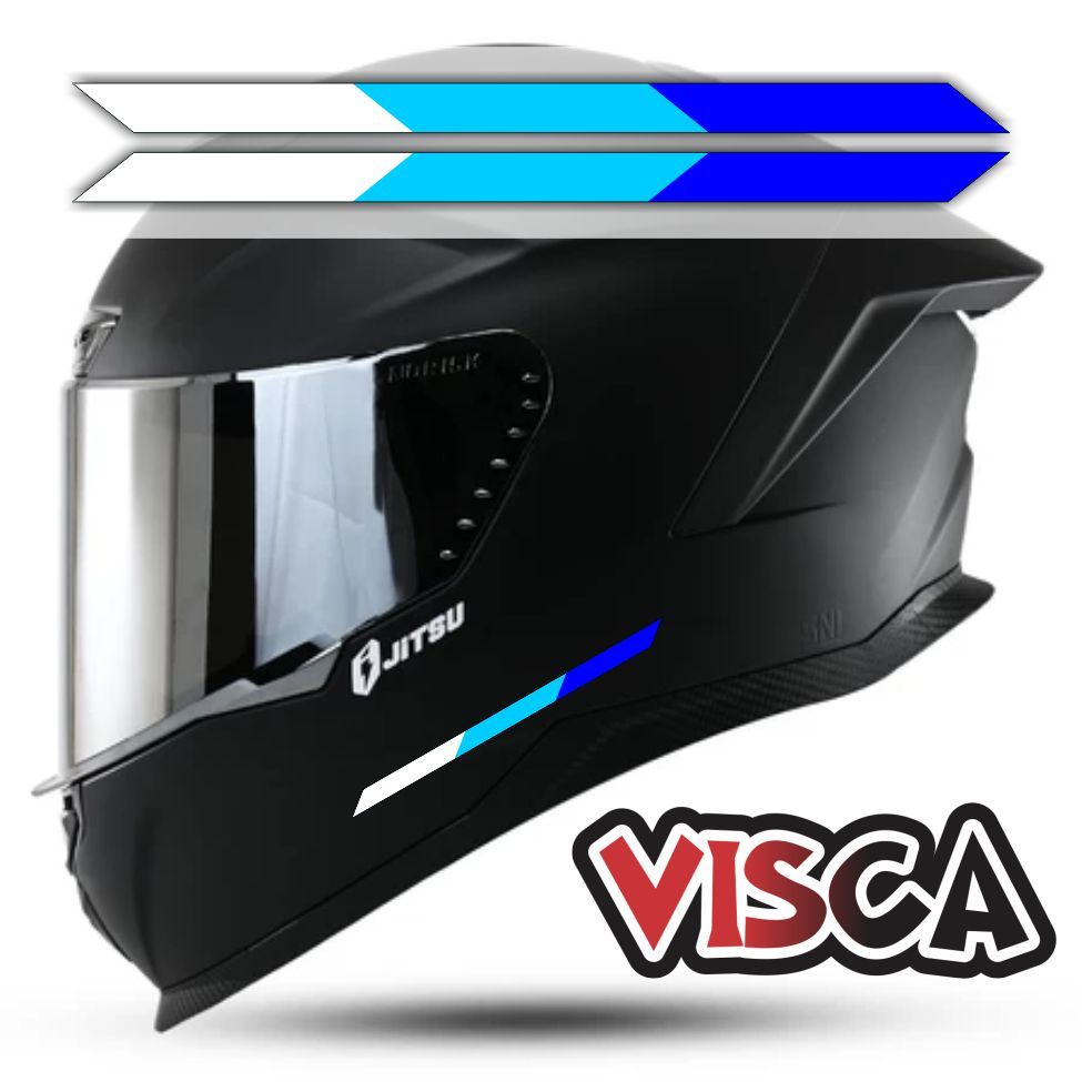 Stiker Cutting Helm Full Face - Stiker Helm Variasi Half Face - Stiker Helm Variasi XCREATIV
