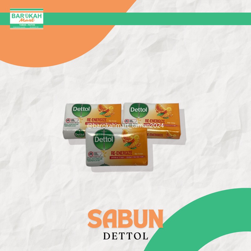 Sabun Batang Dettol 60gr