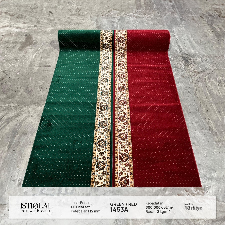 Karpet Masjid Turki Meteran Istiqlal 1453