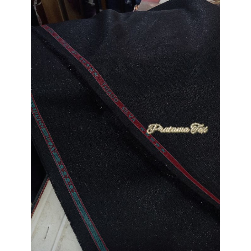 Kain Stelan Jas Celana Semi Wool Premium / Kain Semi Wool Shining By Thiago Silva ( Harga 130 Cm x 1