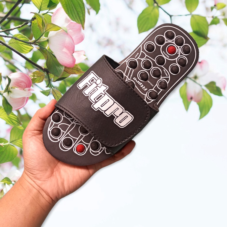 HJ6 FITPRO  Sandal Refleksi Selop Sendal Kesehatan Sandal Rematik