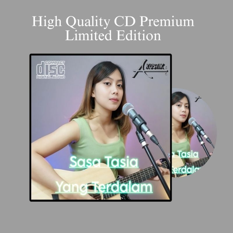 Kaset CD Lagu Sasa Tasia Full Album Terbaik - CD Lagu Akustik Sasa Tasia - CD Mobil Musik Akustik In