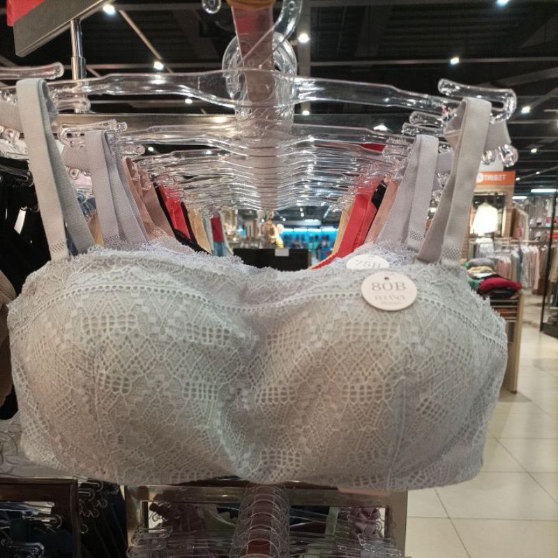 Bra felancy setengah cup rendra kawat tali lepas pasang 88.000