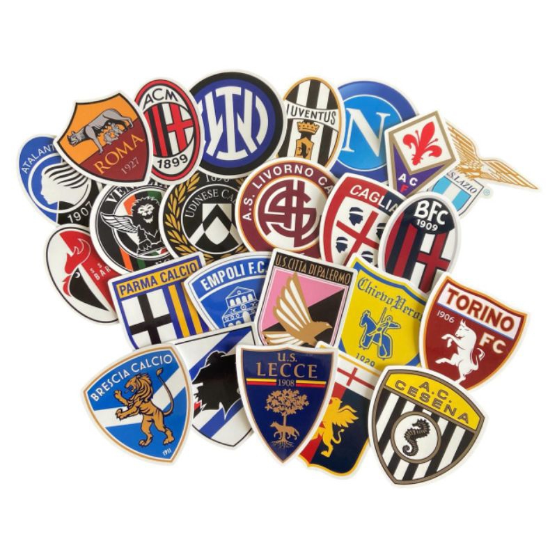 

Stiker pack waterproof anti sobek tim bola football seri A liga italia