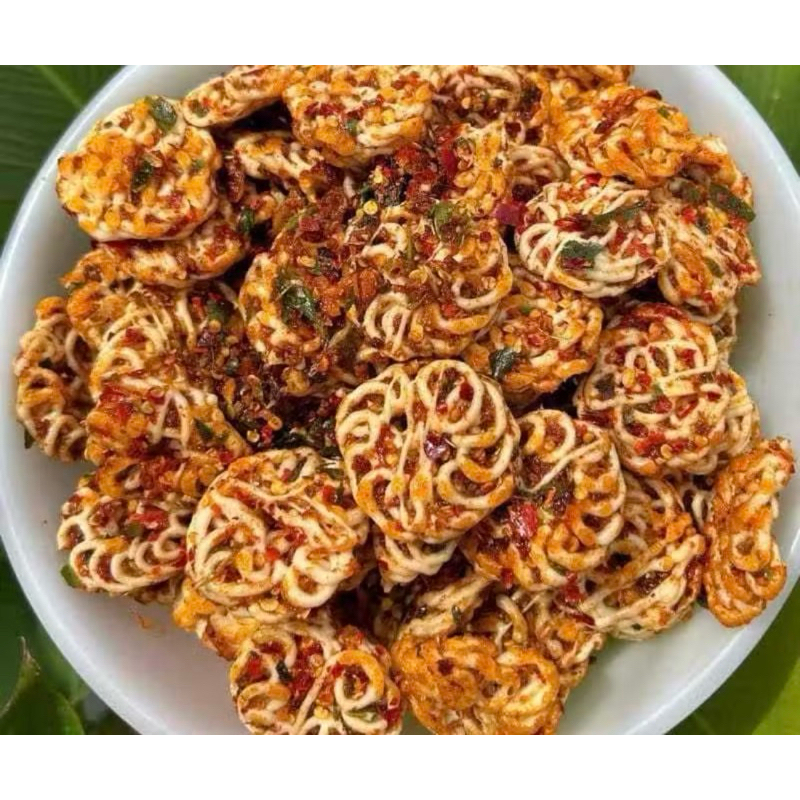 

KERUPUK SEBLAK KERING/RAFAEL PEDAS,ASIN,GURIH DAUN JERUK /VIRAL/TIDAK KERAS