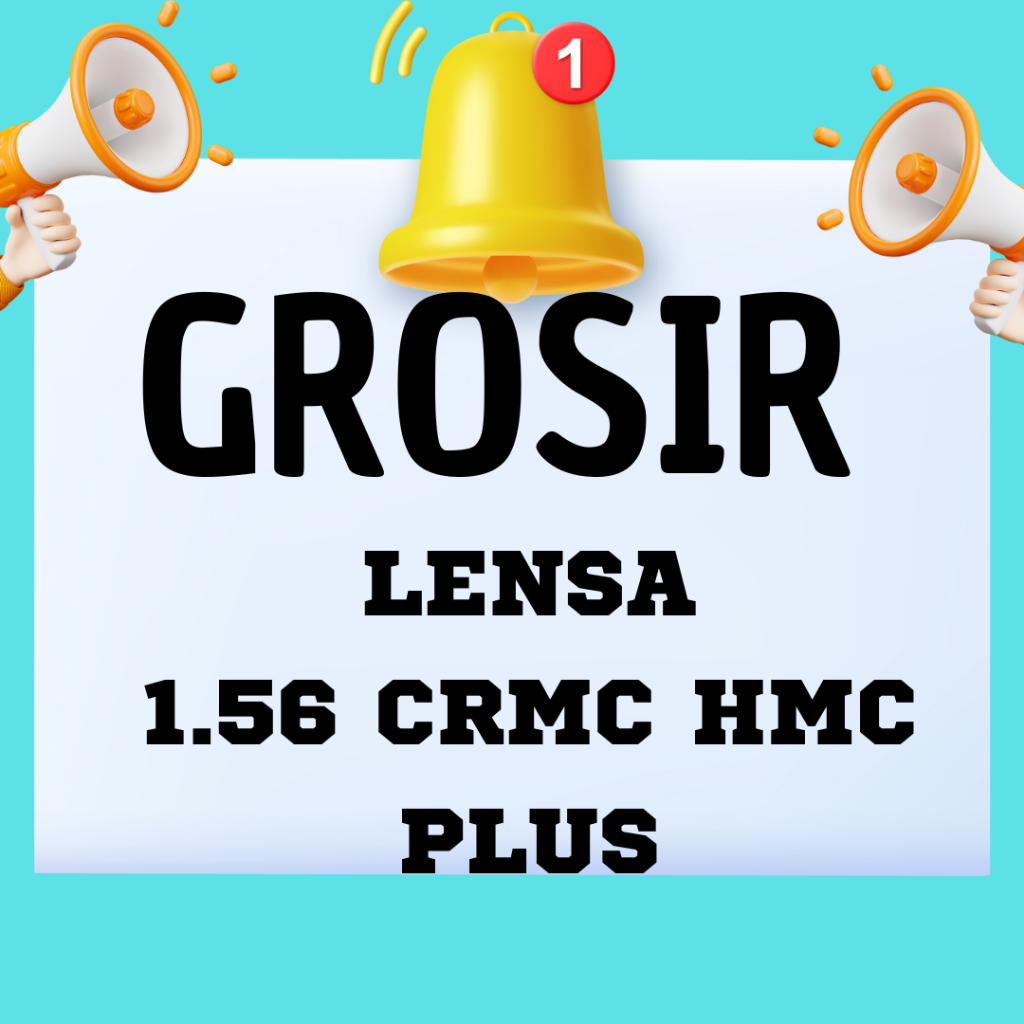 (GROSIR) LENSA KACAMATA HMC CRMC PLUS ANTI RADIASI UV OPTIK