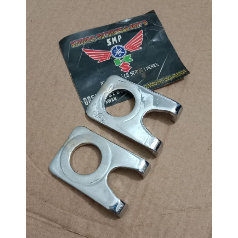 Ring plat Swing Arm Honda Tiger Lama Tiger lawas original sudah finishing chrome.