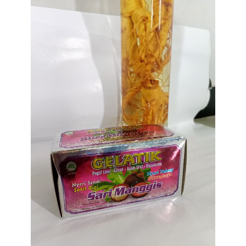 

GELATIK SARI MANGGIS || KEMASAN BARU