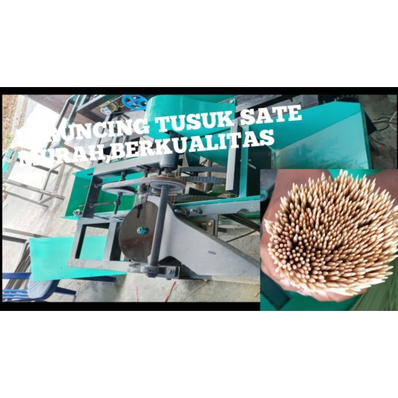 Mesin Peruncing Tusuk sate berkwalitas