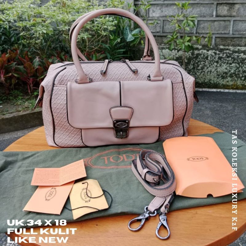 TAS wanita preloved branded TODs*, mulus like new masih ada dustbag dan card LIMITED LIMITED