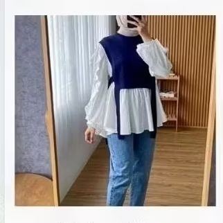 andin top - blouse & rompi atasan wanita import