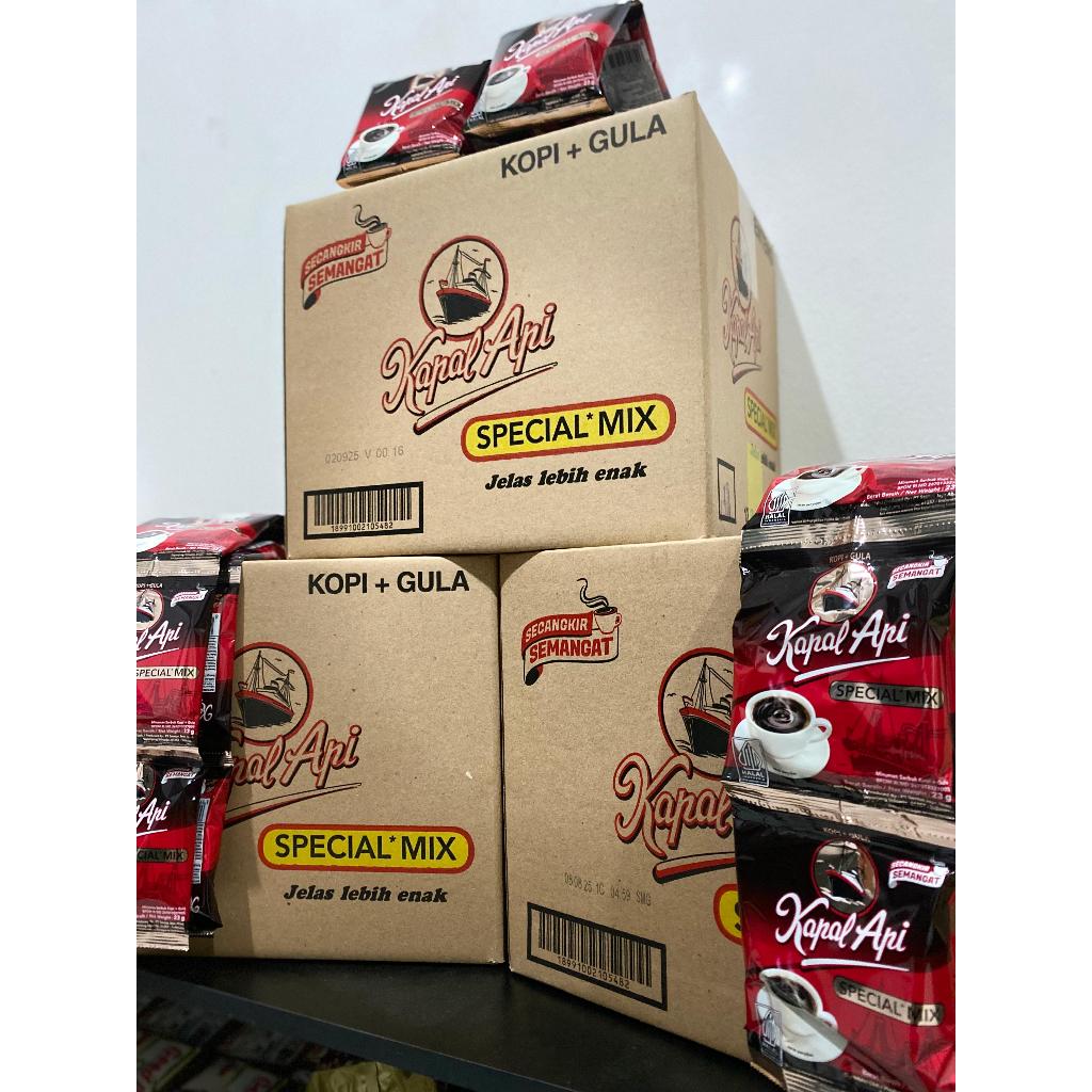 

[DUS] Kopi Kapal Api Special Mix 23 gr RENCENG (isi 12 Renceng : 120 pcs)
