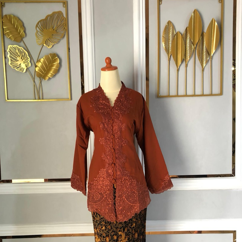 kebaya encim polos