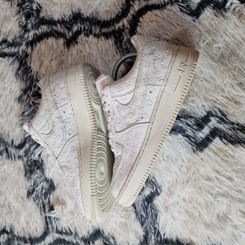 Lv x Nike air force 1 low triple white ORIGINAL