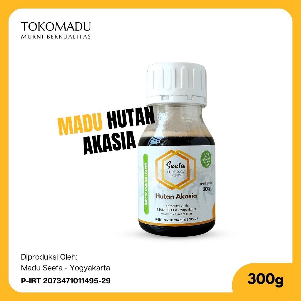 

Madu Murni Akasia Seefa 300g Raw Honey Asli Bergaransi