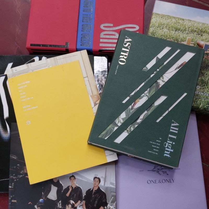 Preloved album only astro kpop eunwoo moonbin (chat before co)