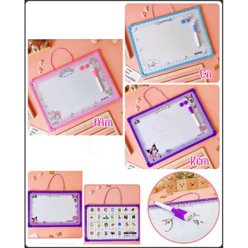 

Papan tulis gantung melody kuromi uk 35x25