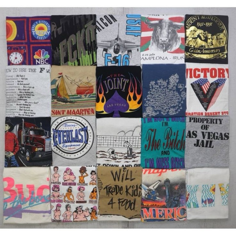 kaos Vintage preloved