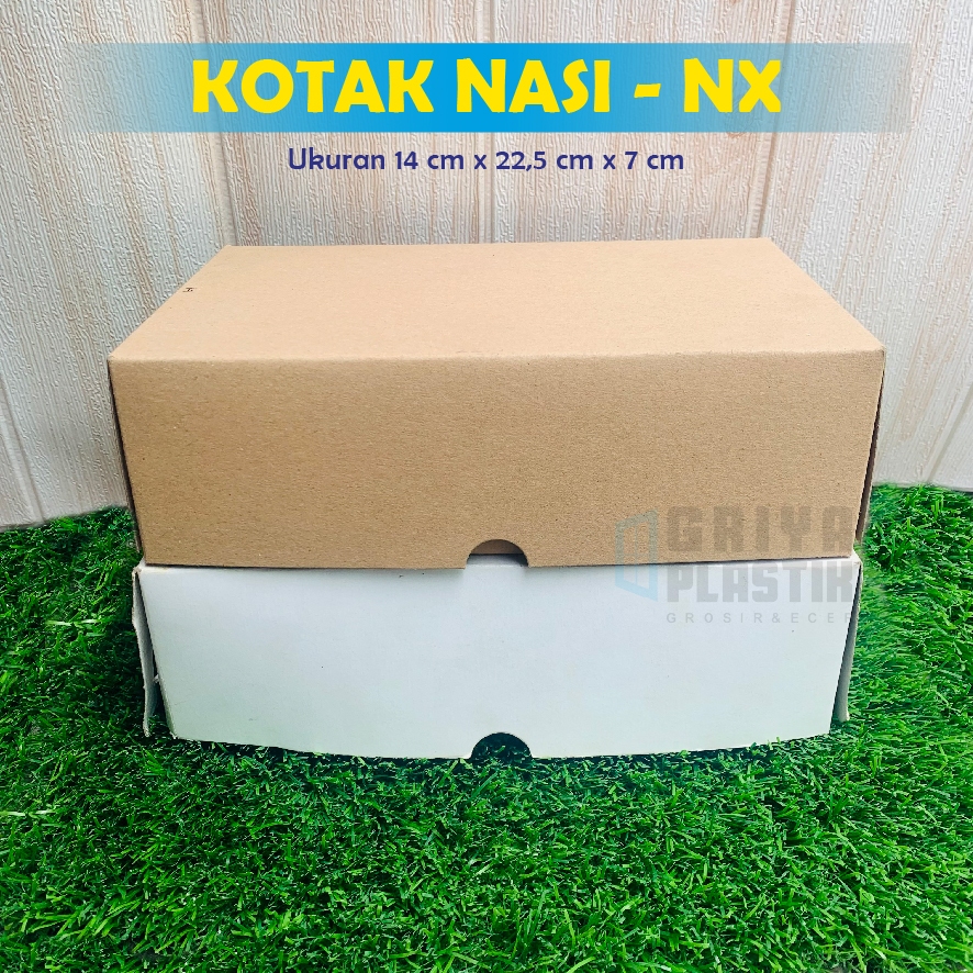 Kotak Nasi NX | Kotak Cokelat | Kotak Putih | Kotak Jajan | Dus jajan