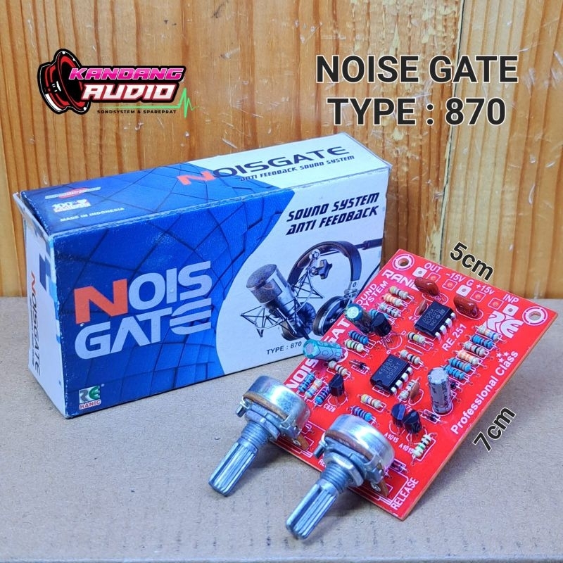 NOISE GATE ANTI FEEDBACK RANIC 870