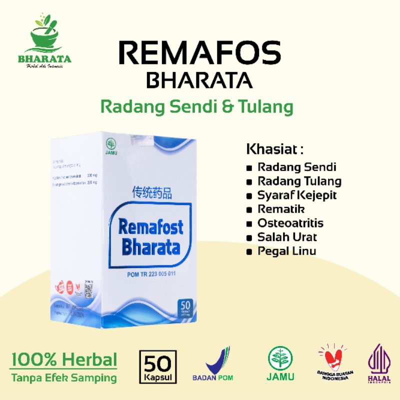 Remafost Bharata - Obat Herbal Syaraf Kejepit