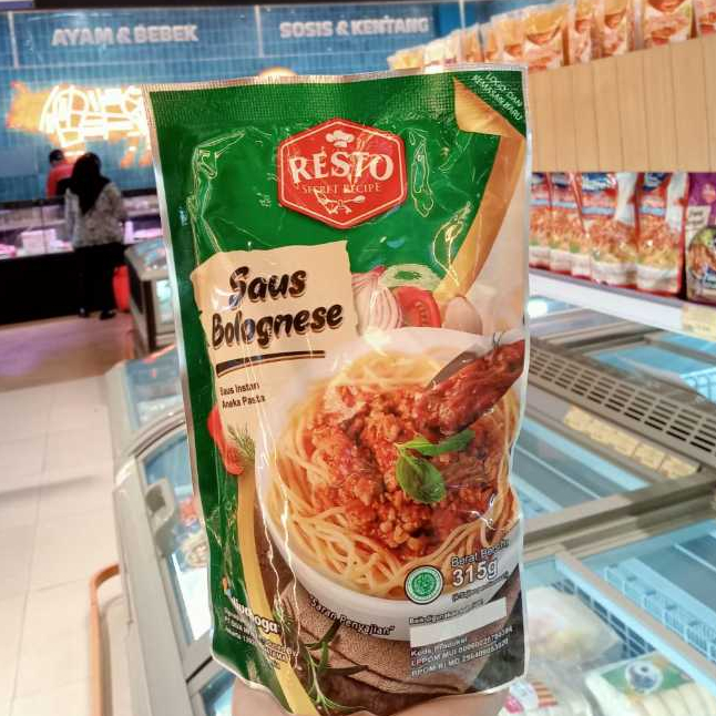 

RESTO SECRET RECIPES BOLOGNESE SAUCE 315GR