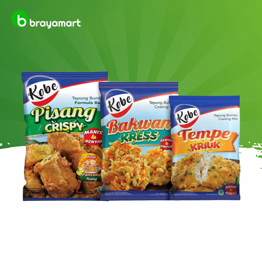 

Kobe tepung bumbu adonan crispy 200 gram Brayamart