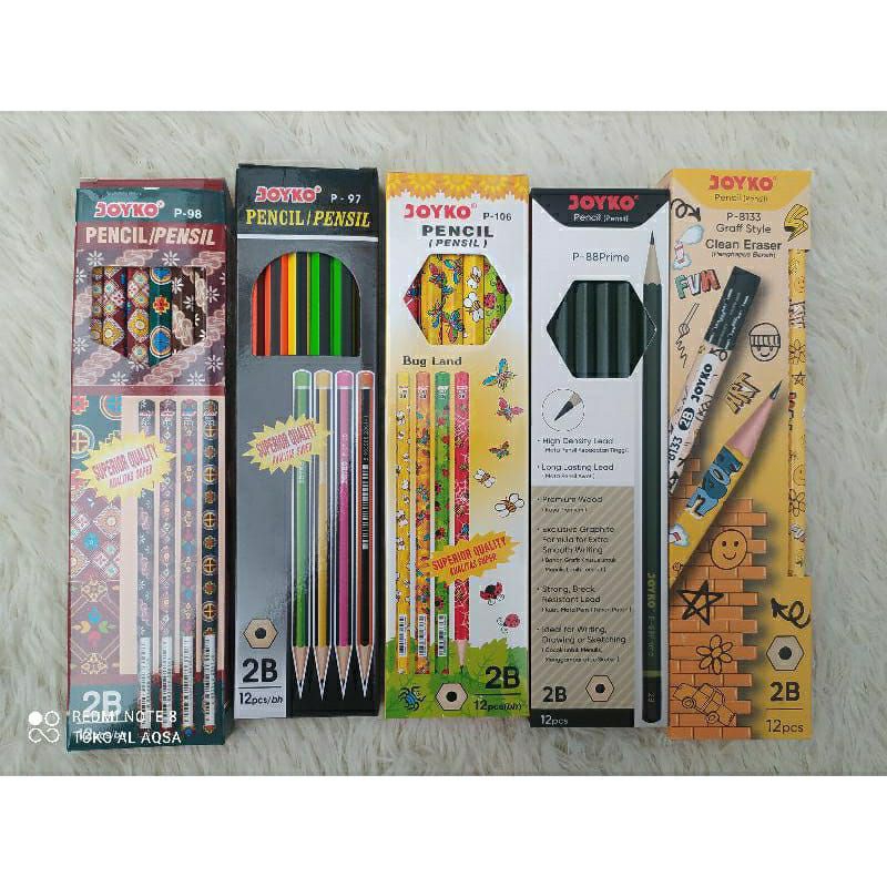 

Pensil Hexagonal 2B Joyko Satuan