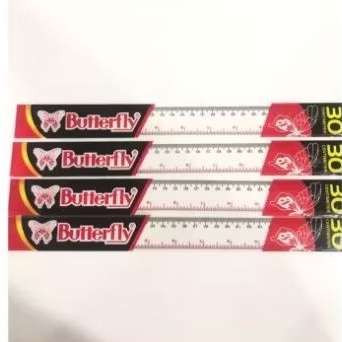 

Penggaris butterfly 30cm satuan (1pcs)
