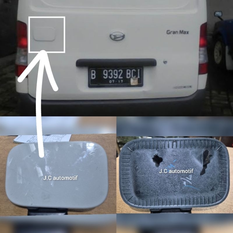 Tutup handle bagasi grand max