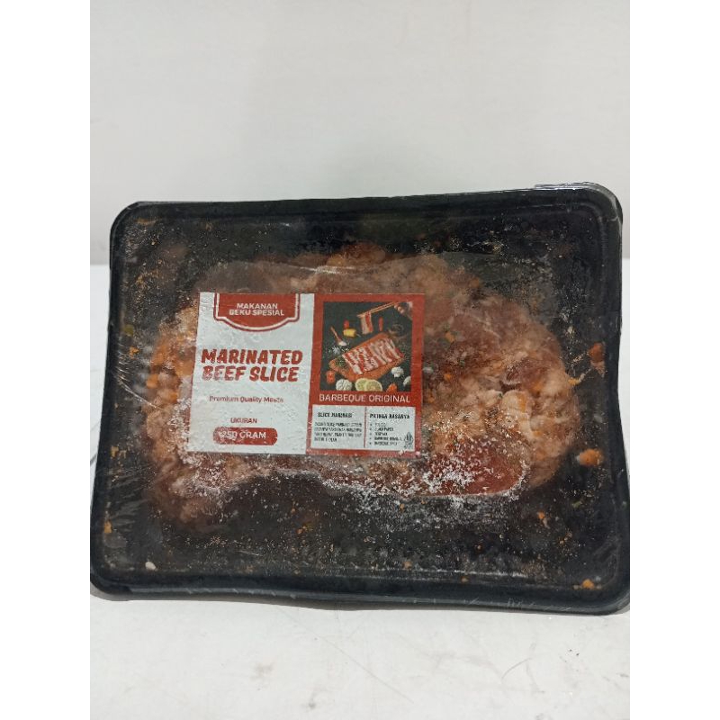 

Yoshinoya Marinated beef slice BBQ 250gr