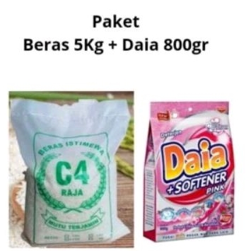 

Paket Beras C4 5Kg + Daia 800gr